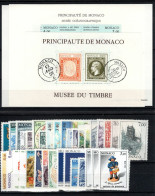 Monaco - Année 1992 N** MNH Luxe Complète , YV 1810 à 1853 , 44 Timbres , Cote 130 Euros - Komplette Jahrgänge