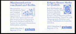 22Ie MH BuS 1980 Buchdruck Variante C - Postfrisch - 1971-2000