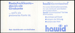 22IyK1 MH BuS 1980 Buchdruck - Postfrisch - 1971-2000