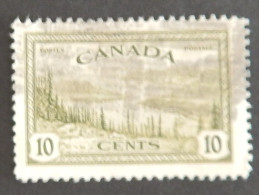CANADA YT 220 OBLITÉRÉ  "LAC DU GRAND OURS" ANNÉE 1946 - Used Stamps
