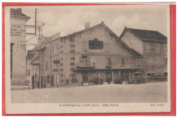 39 - CLAIRVAUX LES LACS ---Hotel Faivre -A Gauche Coin De Rue Salon De Coiffure--- Rare Et Inedite - Clairvaux Les Lacs
