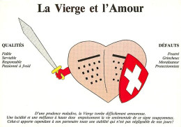 Astrologie - La Vierge Et L'Amour - Illustration - CPM - Carte Neuve - Voir Scans Recto-Verso - Astrología