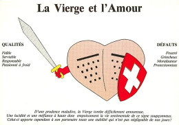 Astrologie - La Vierge Et L'Amour - Illustration - CPM - Carte Neuve - Voir Scans Recto-Verso - Astrology