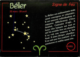 Astrologie - Signe De Feu - Bélier - CPM - Carte Neuve - Voir Scans Recto-Verso - Astrología