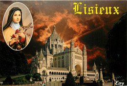 14 - Lisieux - La Basilique - Portrait De Sainte Thérèse - Carte Neuve - CPM - Voir Scans Recto-Verso - Lisieux