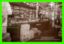 MEDICINE HAT, ALBERTA - DIAMOND LIQUOR STORE, 1913 -  MEDICINE HAT MUSEUM & ART GALLERY ARCHIVES - - Andere & Zonder Classificatie