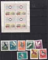 Hungary 1959 Mi 1553A/1593-1600A MNH FIP/Birds 16047 - Nuevos