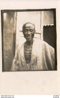 CARTE PHOTO  MARCEL LAUROY ............PORTRAIT D'HOMME SOURIANT - Africa