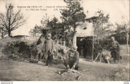 MILITARIA GUERRE 14- 18  Camp De CHÂLONS - La Villa Des Poilus   ..... - Camp De Châlons - Mourmelon