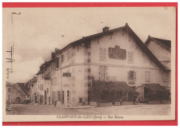 39 - CLAIRVAUX LES LACS ---Rue Rateau -- Hotel Du Commerce--cpsm Pf - Clairvaux Les Lacs