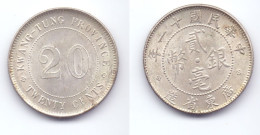 China Kwangtung 20 Cents 1922 (11) - Chine