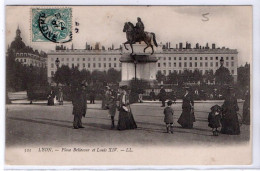 CPA LYON Place Bellecour Beau Plan - Lyon 2