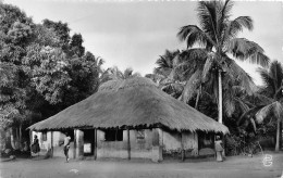 GUINEE FRANCAISE Environs De CONAKRY Case Indigene Avec Manguiers Et Cocotiers 2(scan Recto-verso) MA221 - Guinée Française