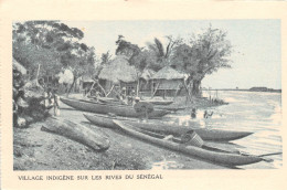 SENEGAL Village Indigene Sur Les Rives Du SENEGAL 11(scan Recto-verso) MA216 - Senegal