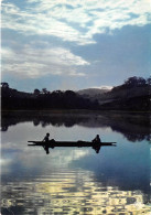 Republique Du GABON FRANCEVILLE Lever De Soleil Sur Le Lac MAMVOUMBOU Lac Des Hippopotames 26(scan Recto-verso) MA211 - Gabon