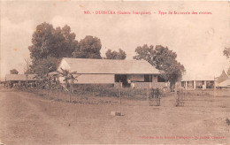  GUINEE Francaise DUBREKA Type De Factorerie Des Rivieres 23(scan Recto-verso) MA204 - Guinée Française