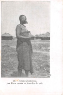  AEF TCHAD Femme Du Bornou Levres Ornees De Lamelles De Bois 42(scan Recto-verso) MA200 - Tchad