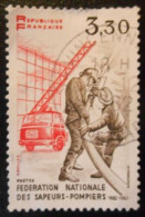 2233 France 1982 Oblitéré Centenaire De La Fédération Nationale Des Sapeurs-Pompiers - Used Stamps