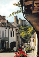 NAJAC La Rue Du Bariou Et Le Chateau XIIIe Siecle Le Donjon Tour Circulaire 5(scan Recto-verso) MA269 - Najac