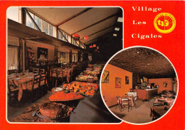 SIX FOURS LES PLAGES Village Les CIGALES Tourisme Et Travail Restaurant Bar 4(scan Recto-verso) MA263 - Six-Fours-les-Plages