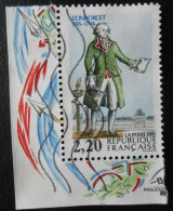2592 France 1989 Oblitéré Condorcet - Used Stamps