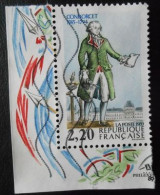 2592 France 1989 Oblitéré Condorcet - Usati