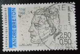 2682 France 1991 Oblitéré André Breton - Used Stamps