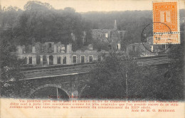 Abbaye De Villers - Vue Générale Prise Sur Le Pont Du Chemin De Fer De Charleroi à Louvain - Villers-la-Ville