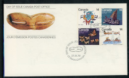 Canada 1977 First Day Cover "Inuit Travel" - Neufs