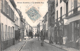 SAINT-LEU (Val-d'Oise) - La Grande Rue - Voyagé 1907 (2 Scans) - Saint Leu La Foret