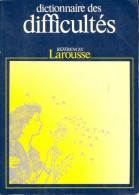 Dictionnaire Des Difficultés De La Langue Française (1989) De Inconnu - Woordenboeken