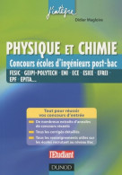 Physique Et Chimie Concours écoles D'ingénieurs Post-bac - Fesic Geipi-polytech Eni Ece Esiee... : Fes - 18 Años Y Más