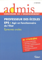 Concours Professeur Des écoles - Eps (education Physique Et Sportive) + Agir En Fonctionnaire De L Ét - 18+ Jaar