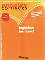 Ingénieur Territorial 2012 - Concours Externe Catégorie A (2012) De Olivier Bellégo - 18+ Jaar