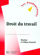 Droit Du Travail (1999) De Le Bihan Guénolé - Droit