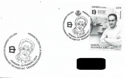 SPAIN. POSTMARK. 100th ANNIV. SCULPTOR EDUARDO CHILLIDA. HERNANI. 2024 - Otros & Sin Clasificación