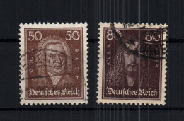 Dt. Reich Michel Nr. 396 + 397 Gestempelt - Andere & Zonder Classificatie