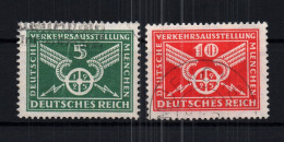 Dt. Reich Michel Nr. 370x + 371x Gestempelt - Other & Unclassified