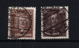 Dt. Reich Michel Nr. 396 + 397 Gestempelt - Other & Unclassified