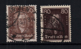 Dt. Reich Michel Nr. 396 + 397 Gestempelt - Other & Unclassified