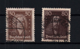Dt. Reich Michel Nr. 396 + 397 Gestempelt - Altri & Non Classificati