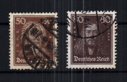 Dt. Reich Michel Nr. 396 + 397 Gestempelt - Other & Unclassified