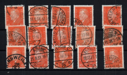 Dt. Reich Lot Aus Michel Nr. 419 Gestempelt - Altri & Non Classificati