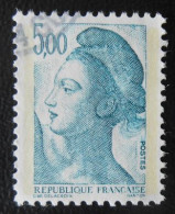 2190 France 1982 Oblitéré La République Type Liberté De Gandon - Usados