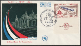 FRANCE  - FDC - Philatec 1964 - 1960-1969