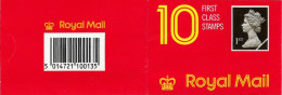 GB 1989 10 X 1st Class Booklet - Cuadernillos