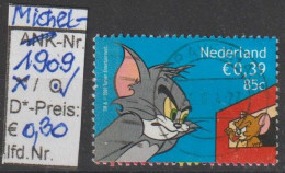 2001 - NIEDERLANDE - FM/DM A. MH "Comic-Tom U. Jerry" 85 C / 0,39 € Mehrf. - S. Scan  (1909o Nl) - Usados