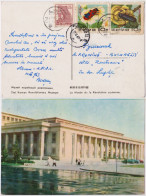 NORTH KOREA - CARTE POSTALE VOYAGÉE En 1963 De PYONGYANG (?) à BUCAREST / ROMANIA Avec TIMBRES De CORÉE Du NORD (an527) - Korea (Nord)