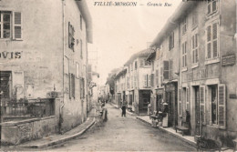 69  VILLIE MORGON  Grande Rue  Epicerie Simon, Quincaillerie Clovis, - Villie Morgon