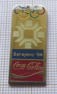 PAT14950 COCA COLA  JO SARAJEVO 84 1984 En Version EPOXY PREMIER TAIWAN - Coca-Cola